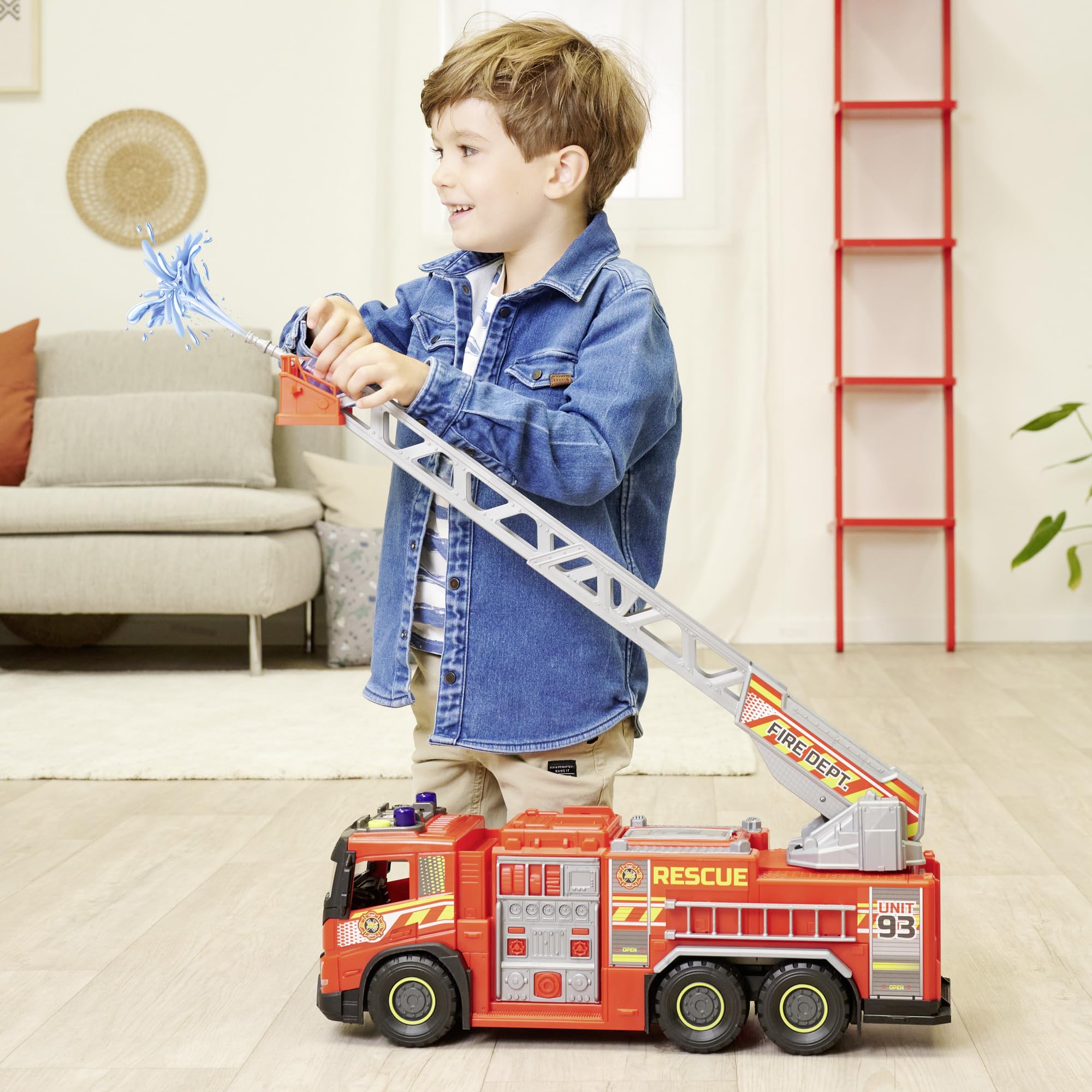 dickie-toys-volvo-fmx-giant-fire-truck-57-cm-mit-wasserspritze-und-leiter image 6
