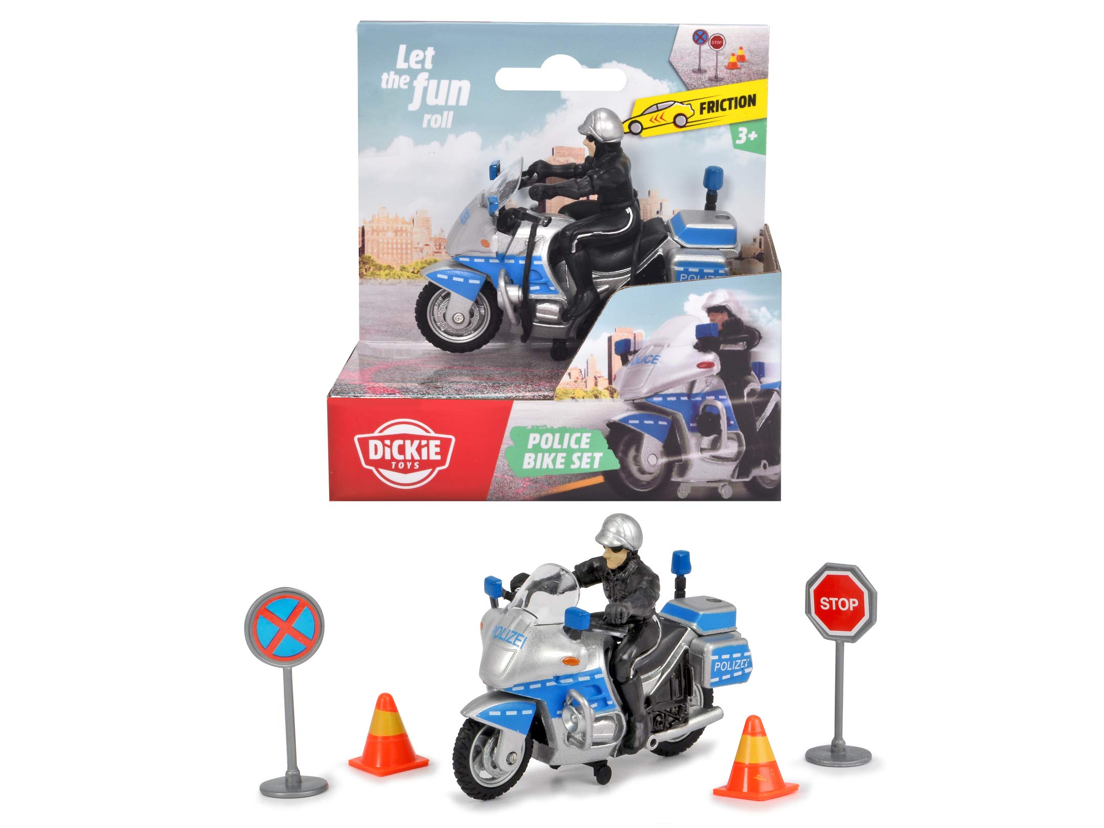 dickie-toys-polizeimotorrad-10-cm-mit-figur-pylonen-und-schildern-ab-3-jahren image 7