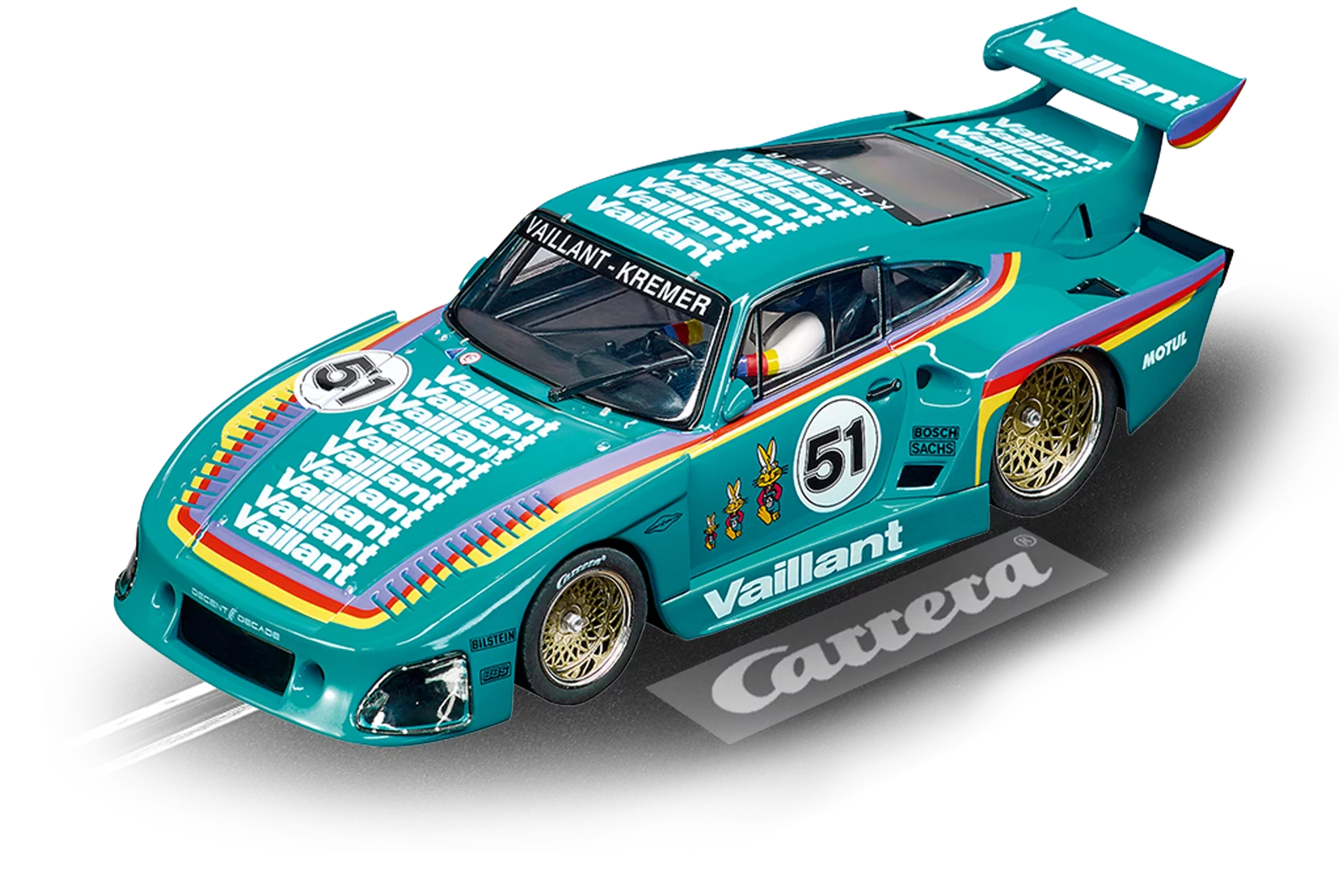 carrera-rc-porsche-kremer-935-k3-vaillant-no-51-slotcar-digital-132-1-32 image 1