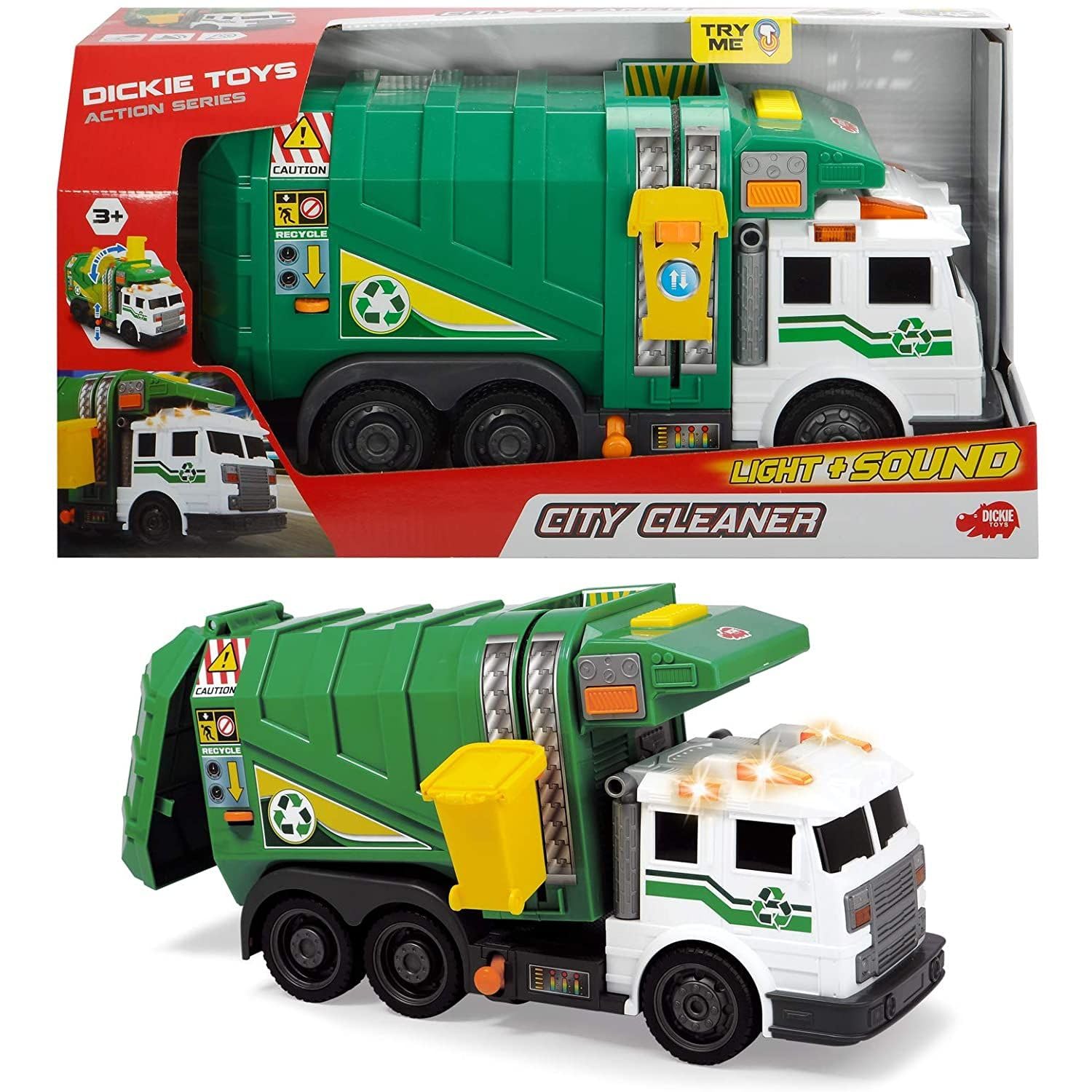 dickie-toys-city-cleaner-m-llauto-39-cm-mit-lift-und-licht image 3