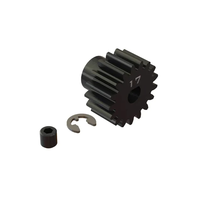 arrma-ritzel-17t-hd-mod1-safe-d5-geh-rtetes-stahl-motorritzel-f-r-5-mm-motorwell image 1