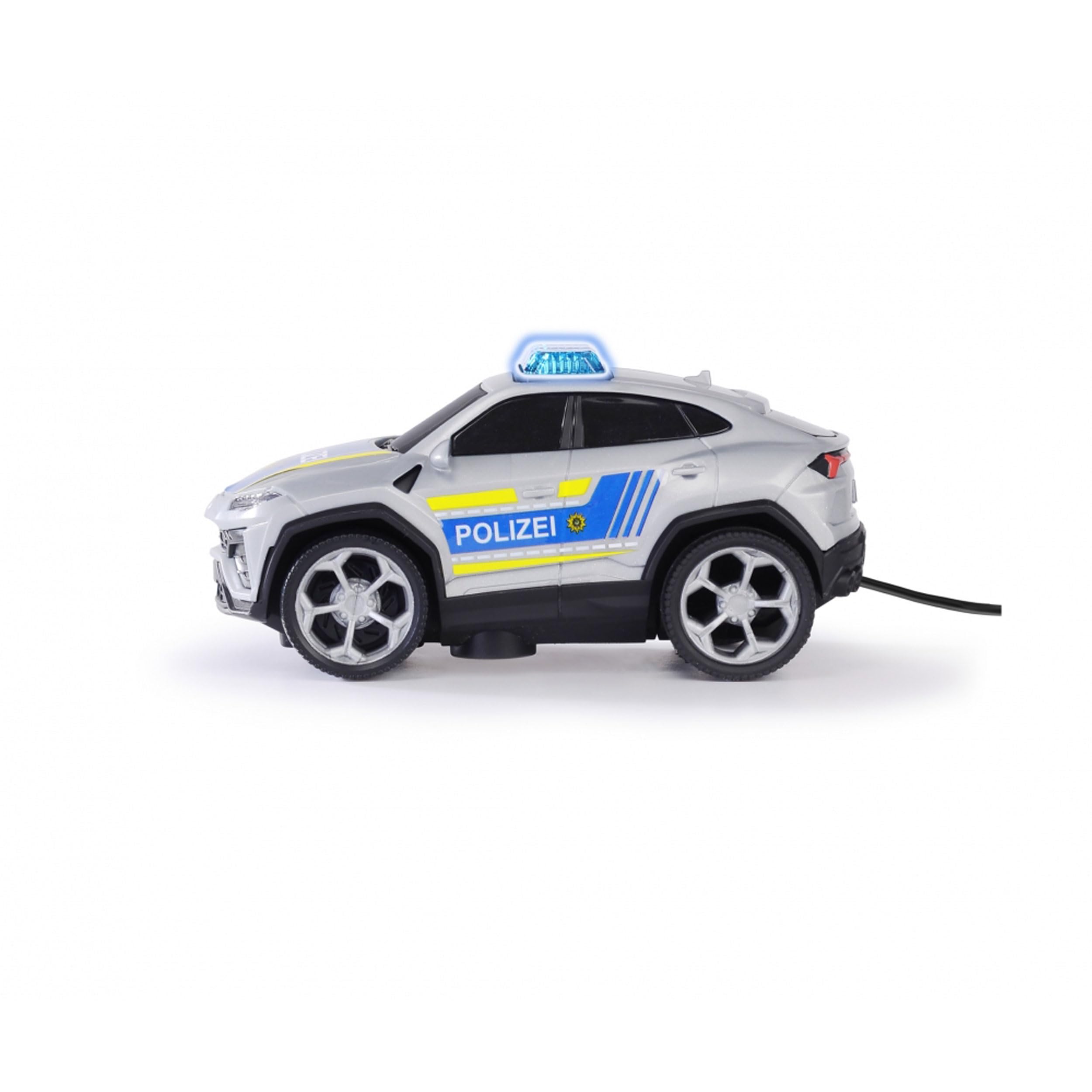 dickie-toys-polizeiauto-lamborghini-urus-13-cm-kabelferngesteuert-mit-blaulicht image 3