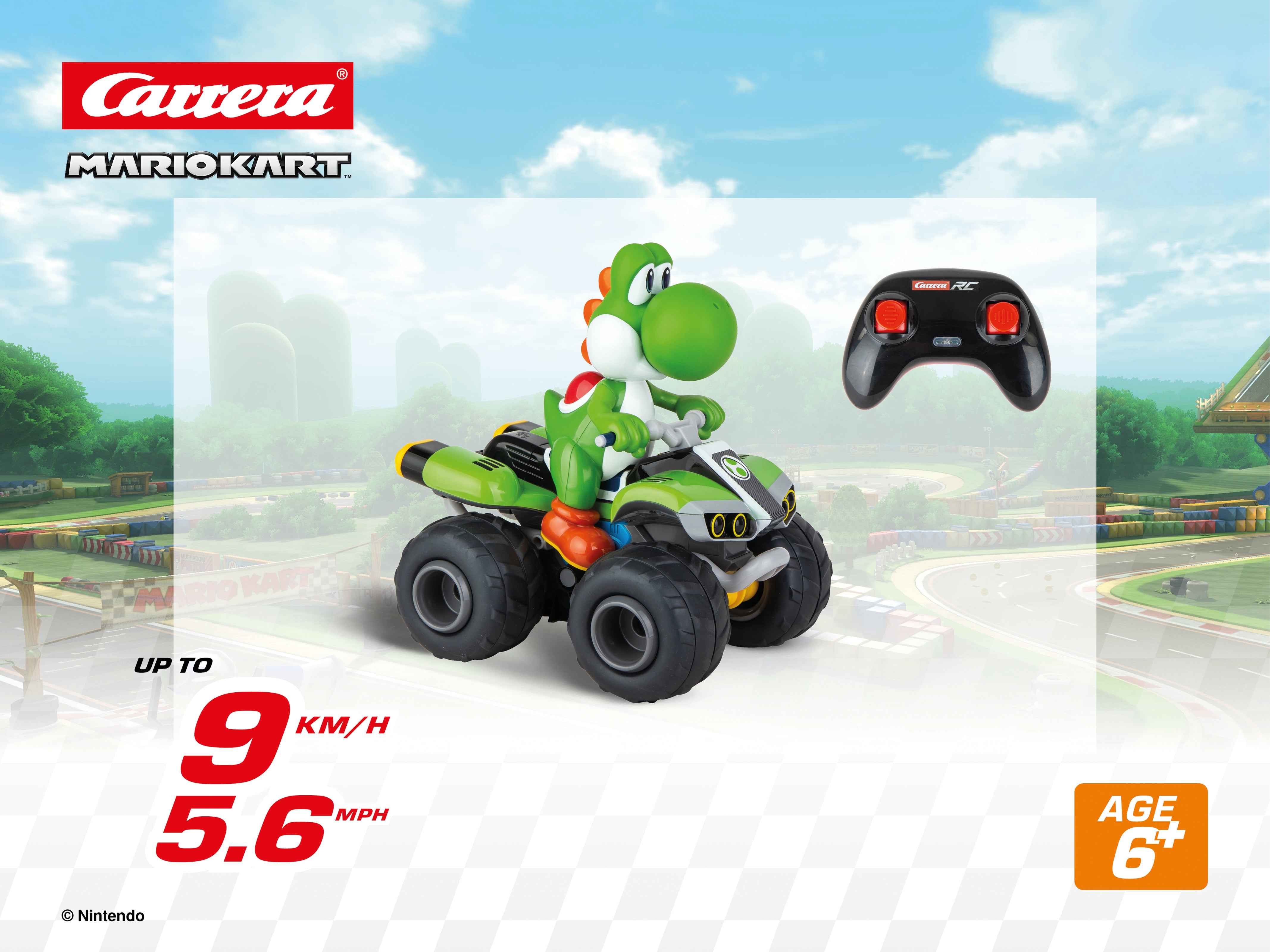 carrera-rc-2-4ghz-mario-kart-yoshi-quad-rc-quad image 5
