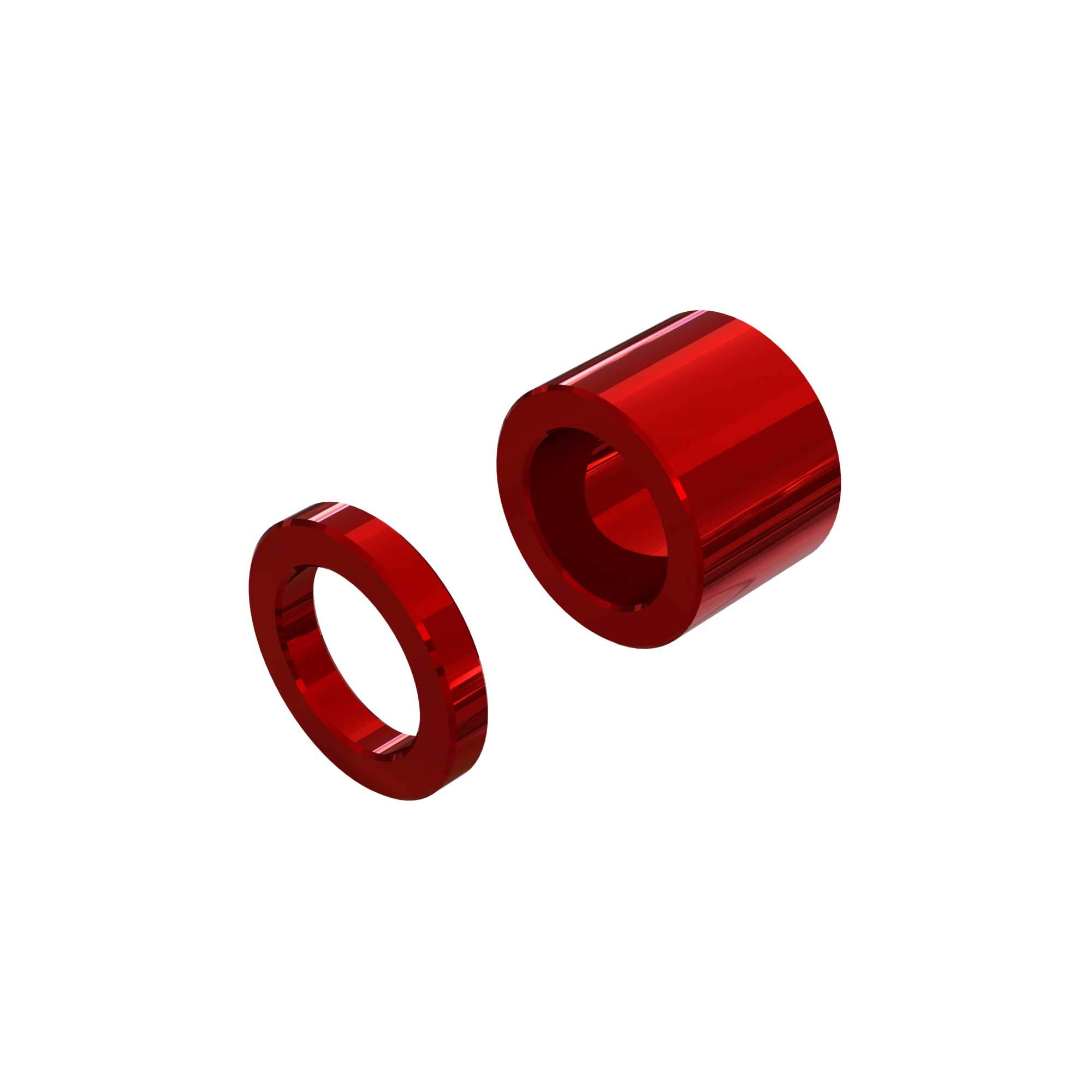 arrma-spulen-abstandshalter-set-aluminium-rot image 1