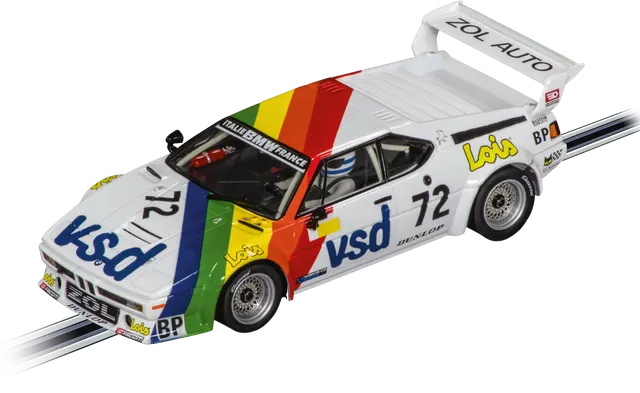 carrera-digital-132-bmw-m1-bmw-zol-auto-no-72-24h-1981-slotcar-1-32 image 1