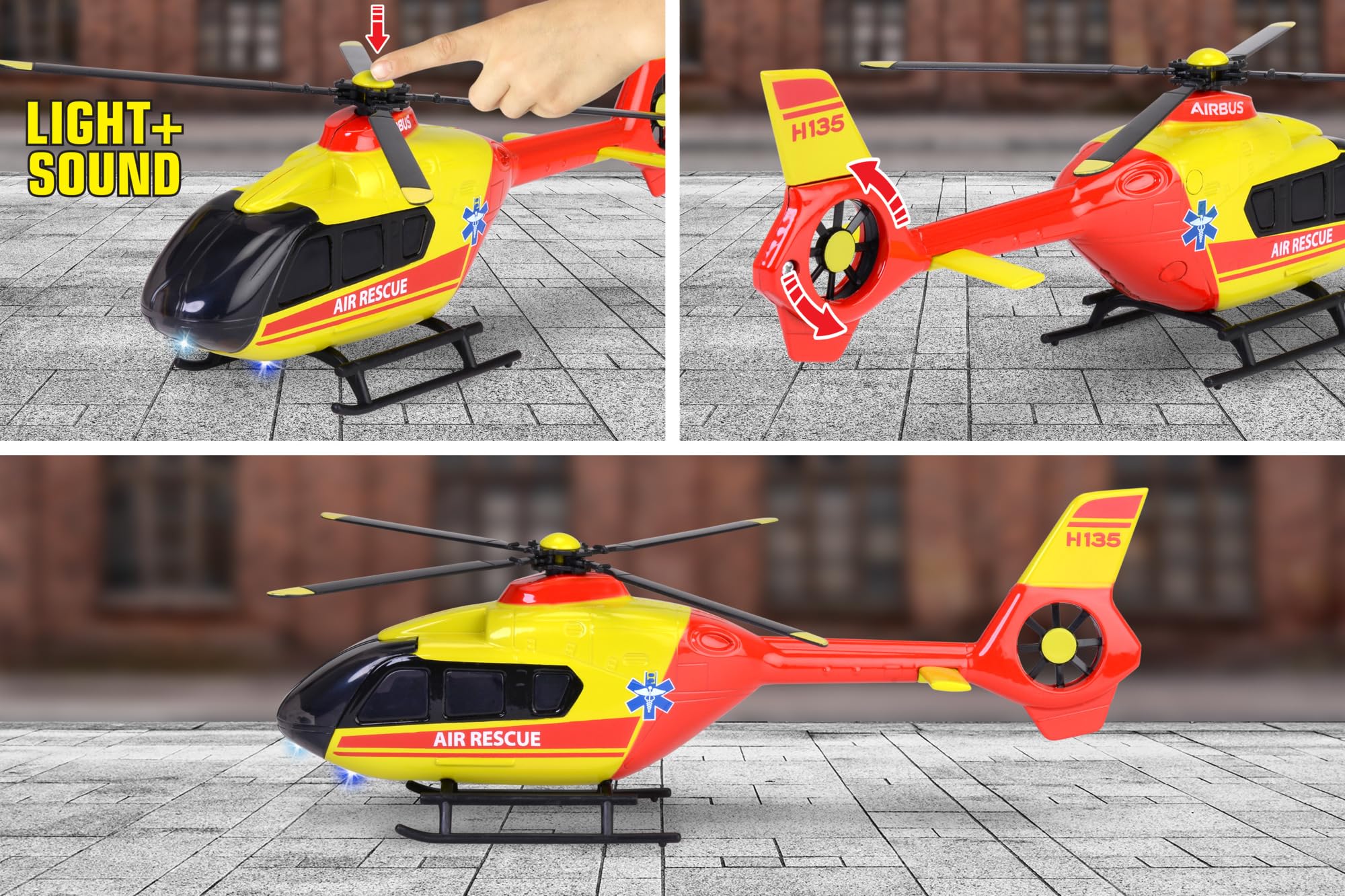majorette-grand-series-airbus-h135-rettungs-helikopter-25-5-cm image 5