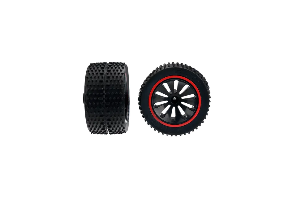 carrera-rc-2-hinterreifen-mit-felgen-f-r-red-challenger-162056-ersatzteile image 1