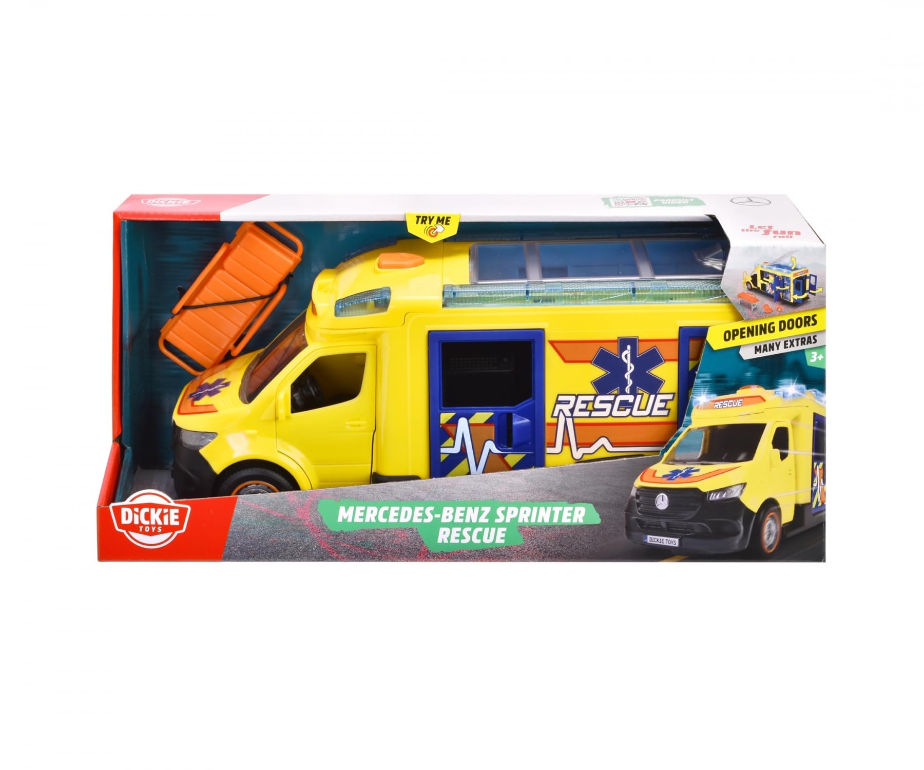 dickie-toys-mercedes-benz-sprinter-ambulance-34-5-cm-mit-licht-und-sound image 7