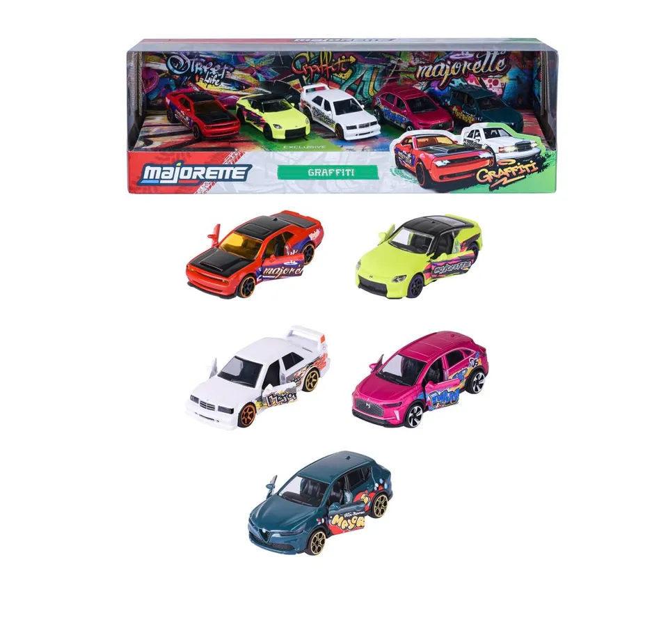 majorette-sl-graffiti-5er-giftpack-limited-edition-1-64 image 1