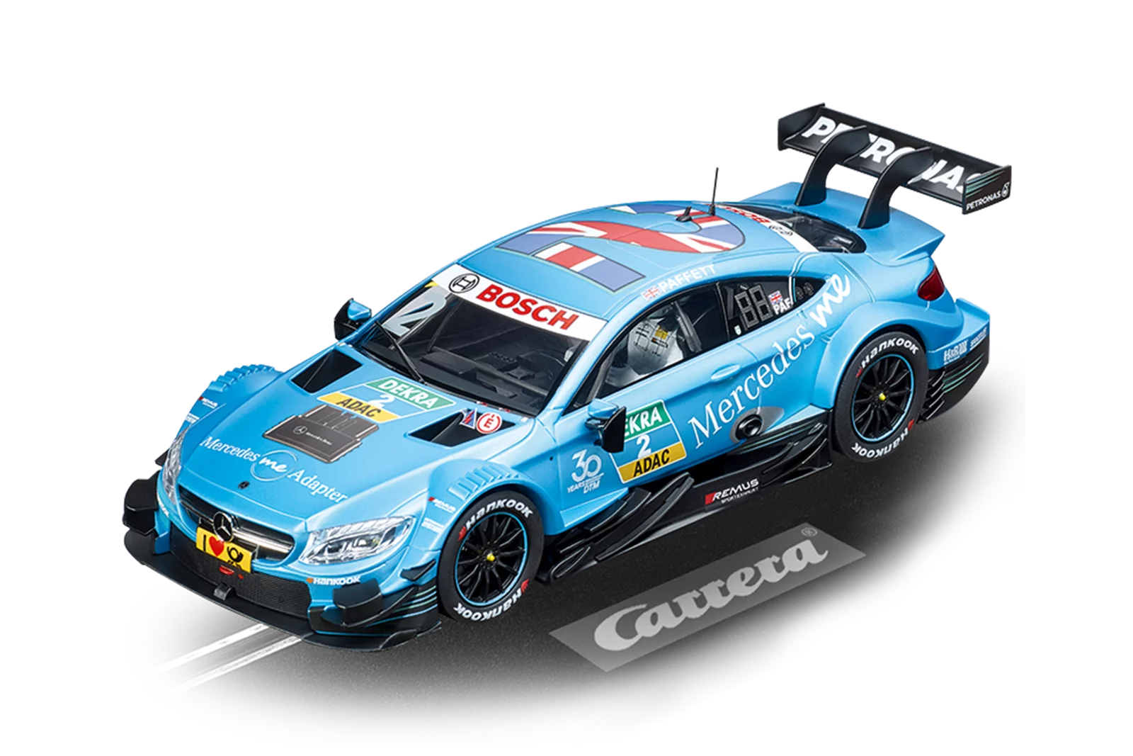 carrera-rc-mercedes-amg-c-63-dtm-g-paffett-no-2-slotcar-digital-124-1-24 image 1