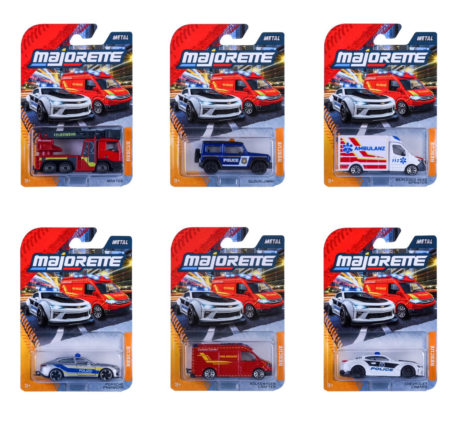 majorette-auto-rescue-premium-einsatzfahrzeug-metall-ca-7-5-cm-1-von-6-zuf-llig image 7