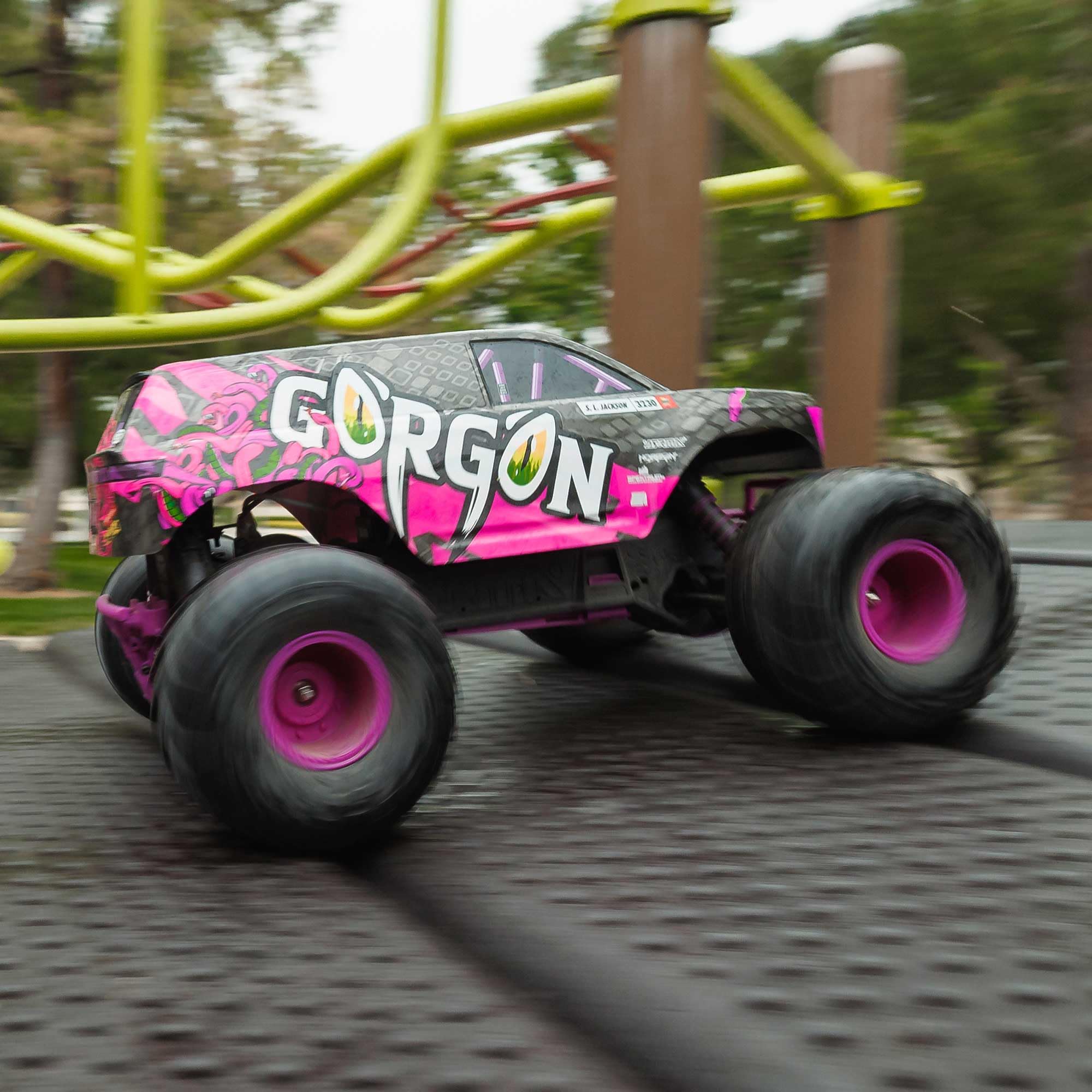 arrma-1-10-gorgon-2wd-rtr-monster-truck-mega-550-purple image 7