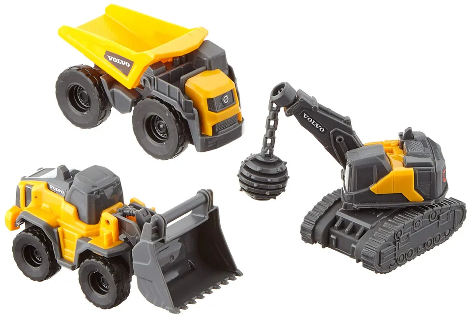 dickie-toys-volvo-micro-builders-3er-set-9-cm image 1