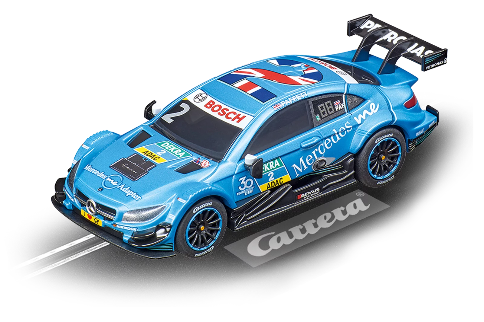 carrera-rc-mercedes-amg-c-63-dtm-g-paffett-no-2-slotcar-go-1-43 image 1