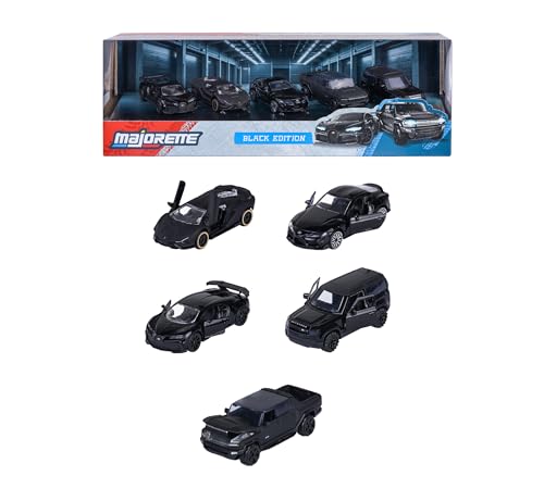 majorette-black-edition-auto-set-5er-pack-7-5-cm-metall image 8