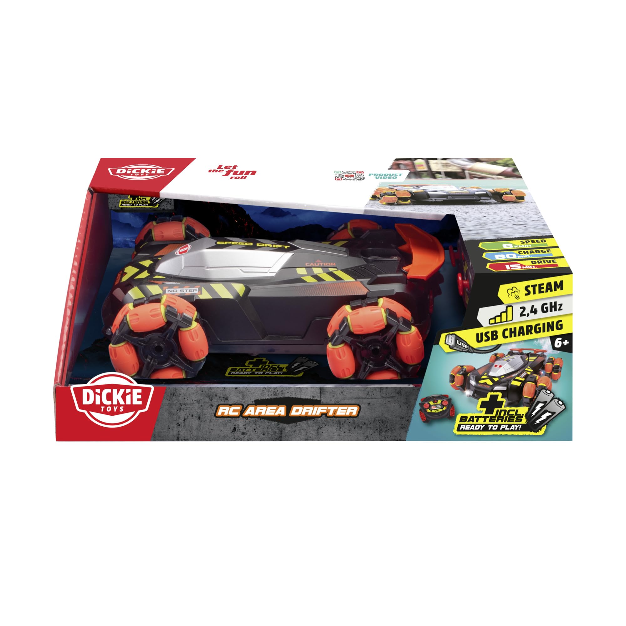 dickie-toys-rc-area-drifter-1-18-25cm-drift-auto-mit-licht-rauch image 7