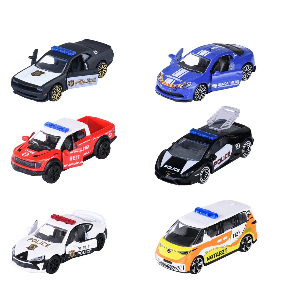 majorette-rescue-world-premium-einsatzfahrzeug-metall-7-5-cm image 1