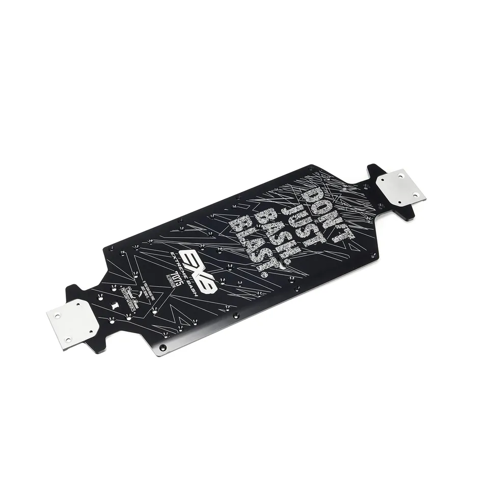 arrma-ara320614-chassis-445mm-cnc-7075-t6-aluminium image 1