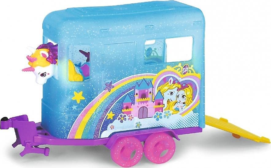 dickie-toys-unicorn-trailer-einhorn-truck-mit-pferdeanh-nger-40cm image 5