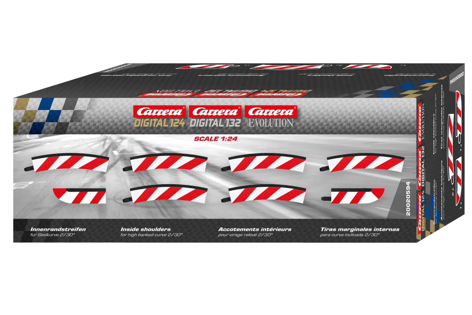carrera-rc-innenrand-steilkurve-2-30-6-endst-cke-2-digital-124-132-evolution image 2