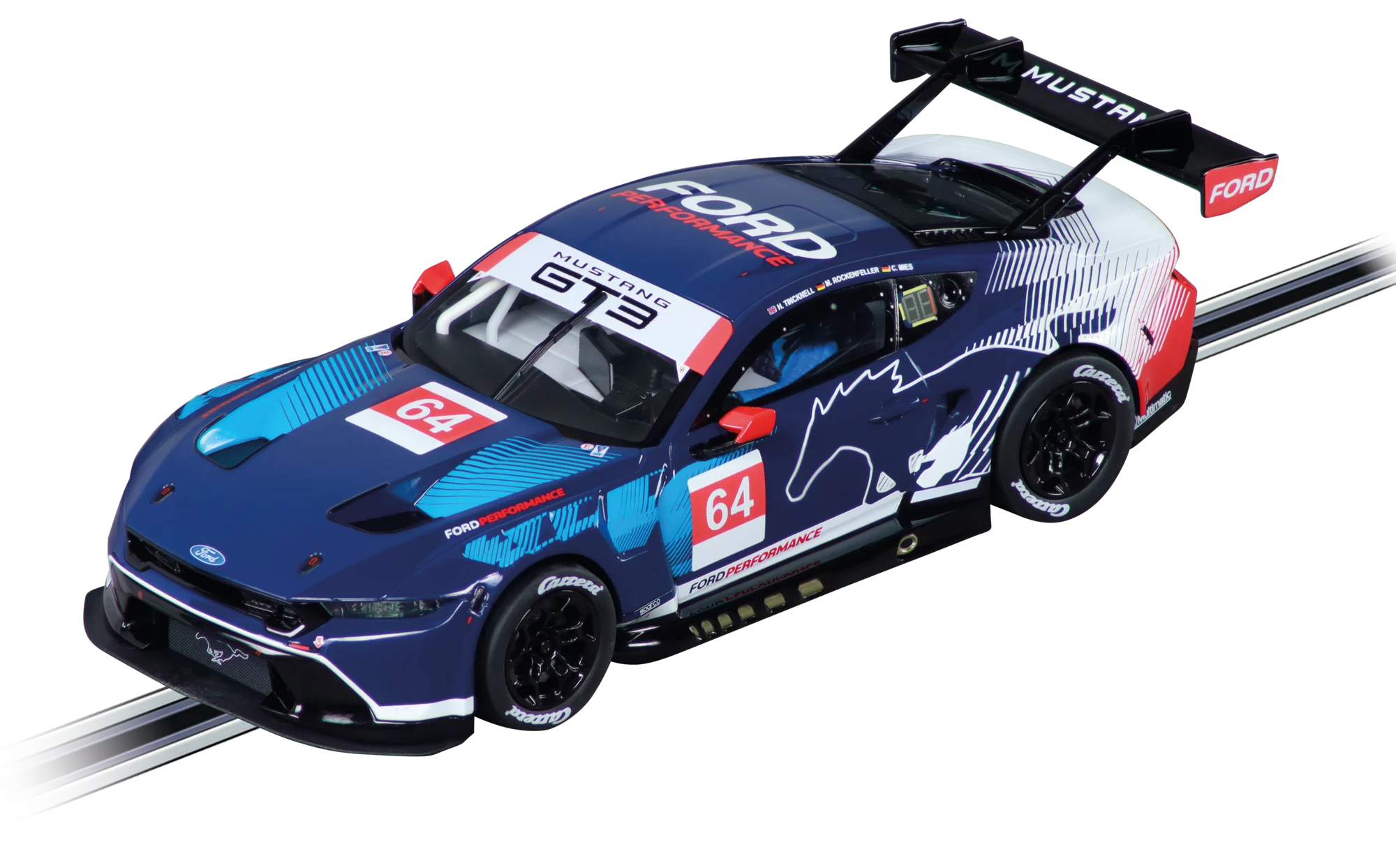 carrera-ford-mustang-gt3-ford-performance-no-64-slotcar image 1