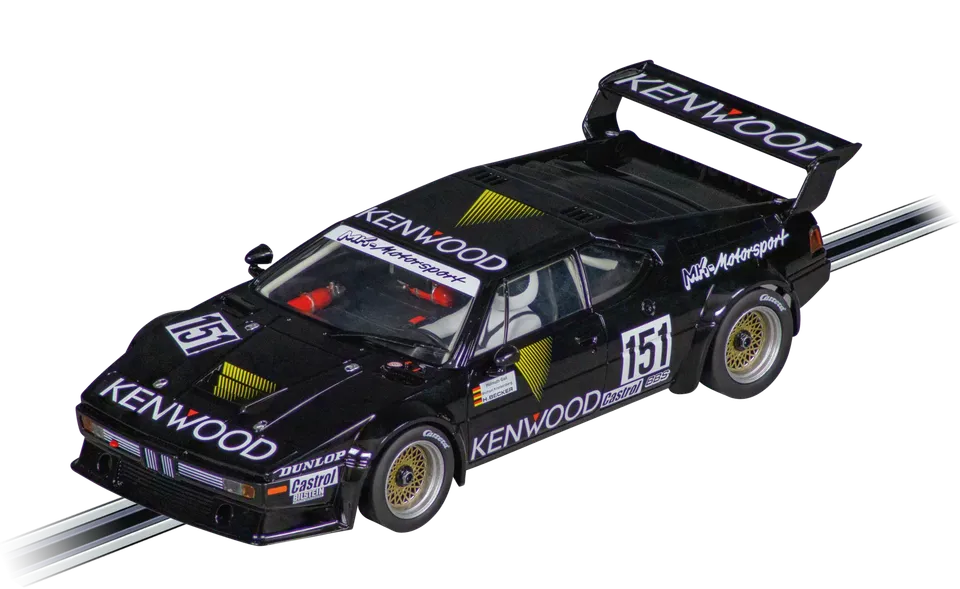 carrera-digital-124-bmw-m1-procar-mk-motorsport-no-151-drm-1986-slotcar-1-24 image 1
