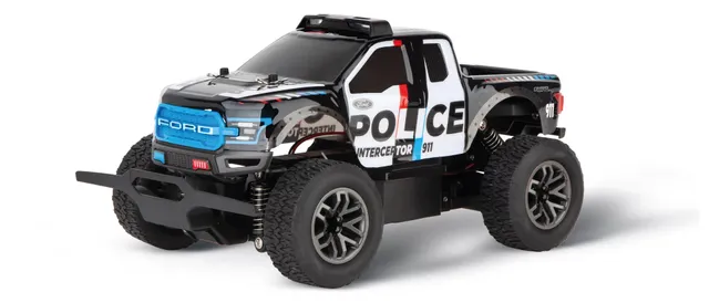 carrera-rc-2-4ghz-ford-f-150-raptor-police-offroad-buggy image 1