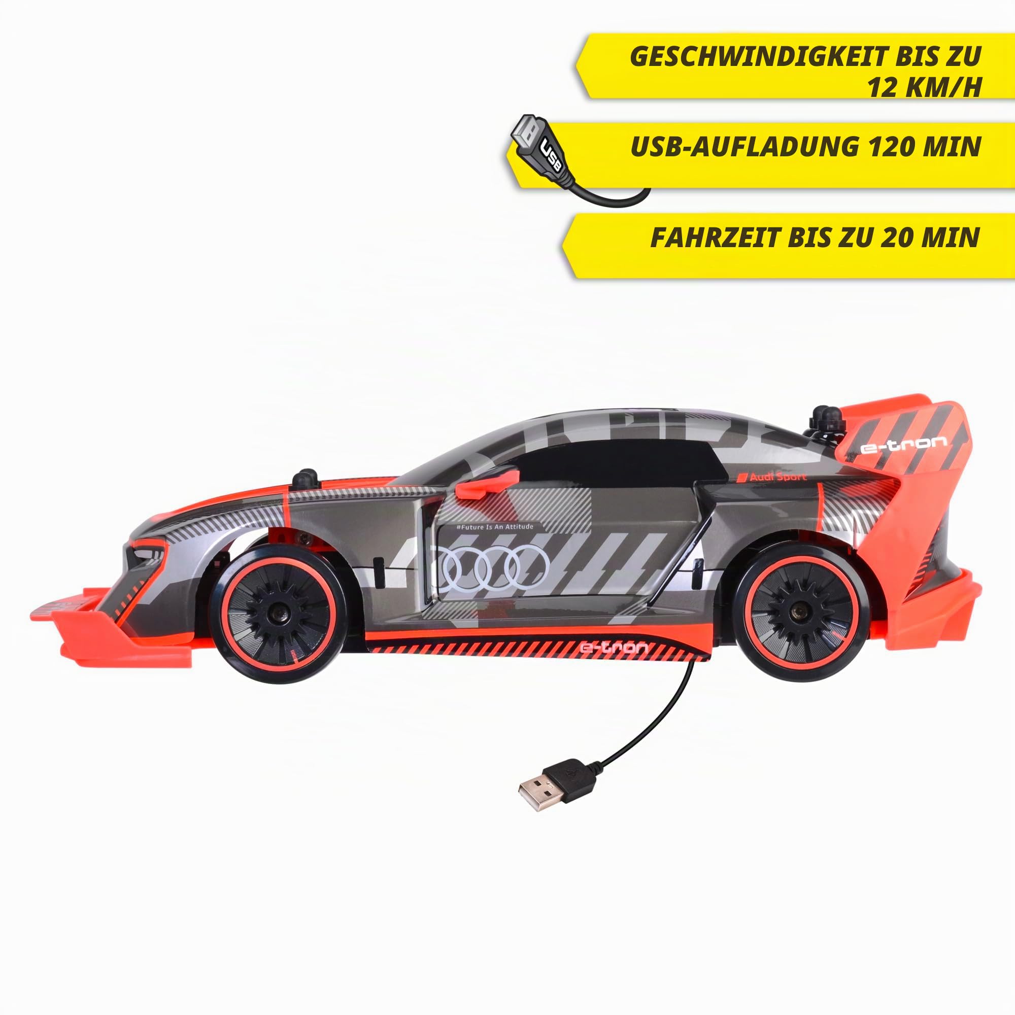 dickie-toys-rc-audi-s1-e-tron-quattro-drift-car-30cm-4wd-2-4ghz-ab-6-jahre image 3