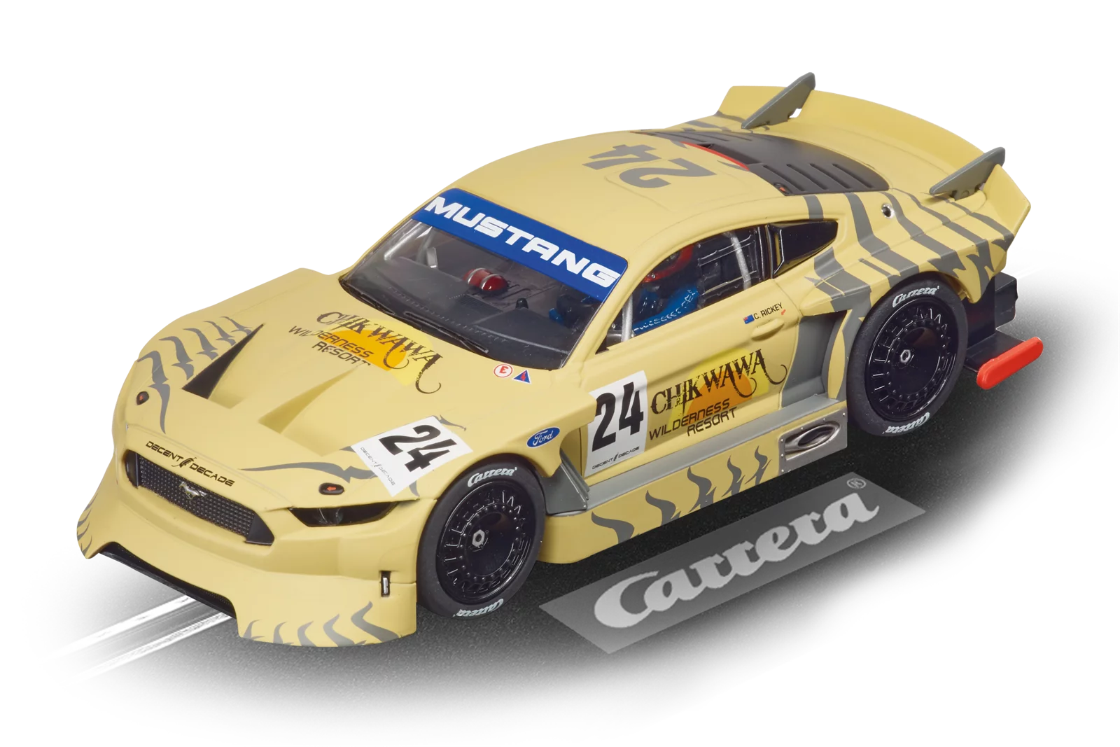 carrera-rc-ford-mustang-gty-no-24-evolution-slotcar-1-32 image 1