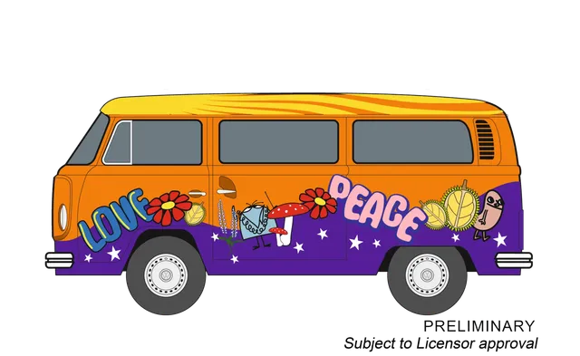 carrera-rc-vw-bus-t2b-peace-and-love-slotcar-1-32-evolution image 1