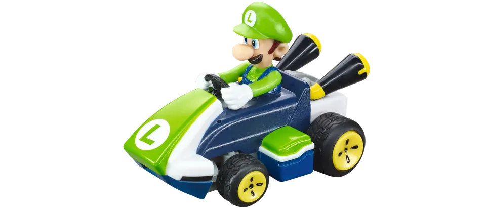 carrera-rc-2-4ghz-mario-kart-mini-rc-luigi-paperbox-1-50 image 1