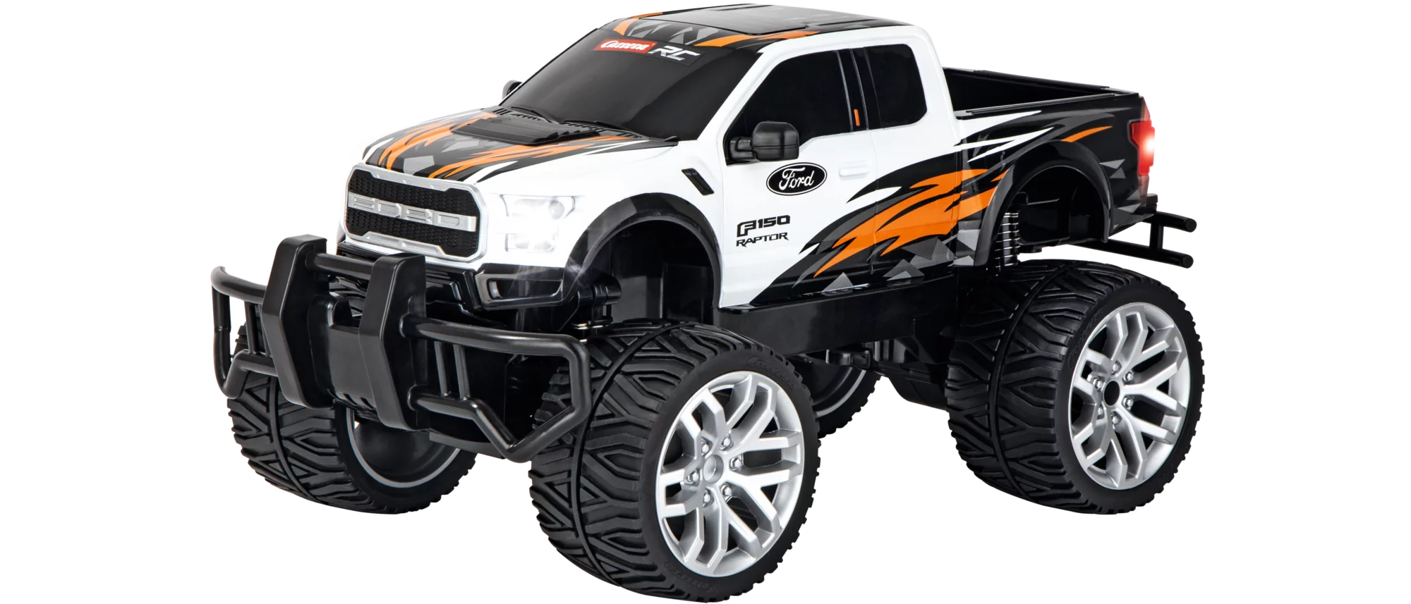 carrera-rc-ford-f-150-raptor-2-4-ghz-rc-pick-up-wei-mit-flammen image 7