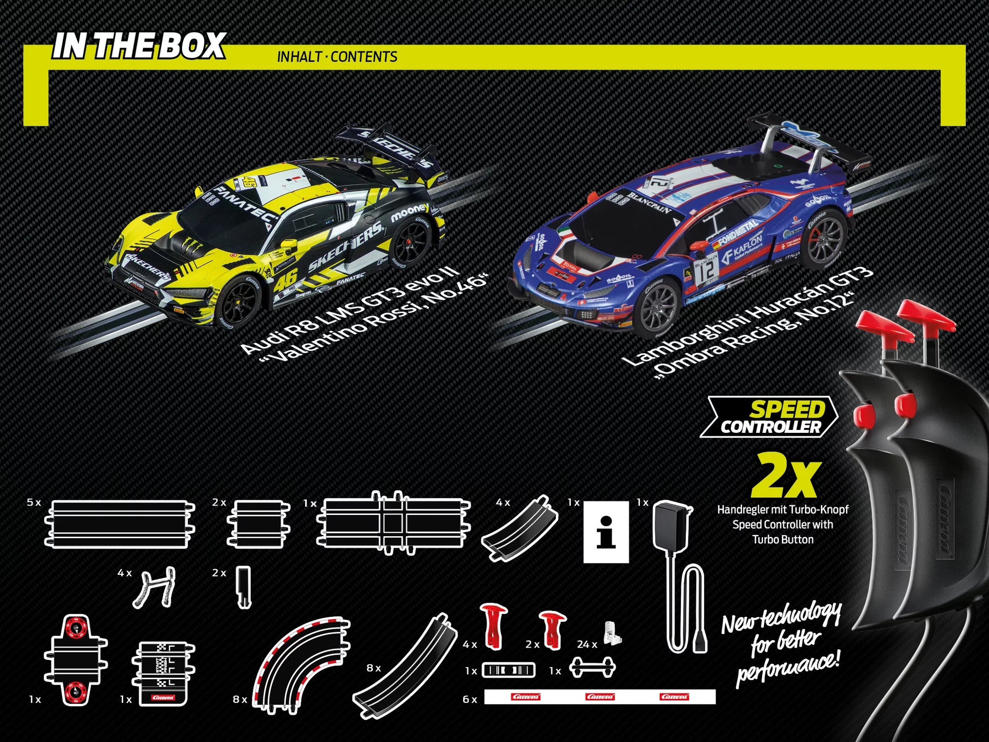 carrera-rc-carrera-go-gt-super-challenge-set-1-43-rossi-audi-vs-lamborghini image 5