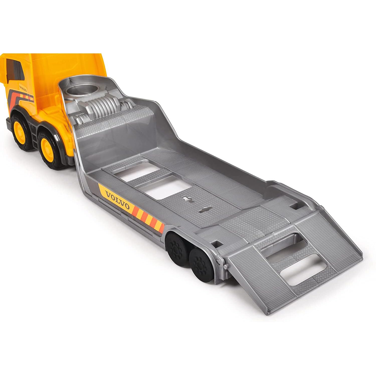 dickie-toys-volvo-truck-team-spielzeug-lkw-mit-anh-nger-und-radlader image 3