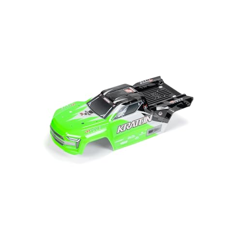 arrma-kraton-4x4-4s-blx-karosserie-gr-n-schwarz-lackiert image 2