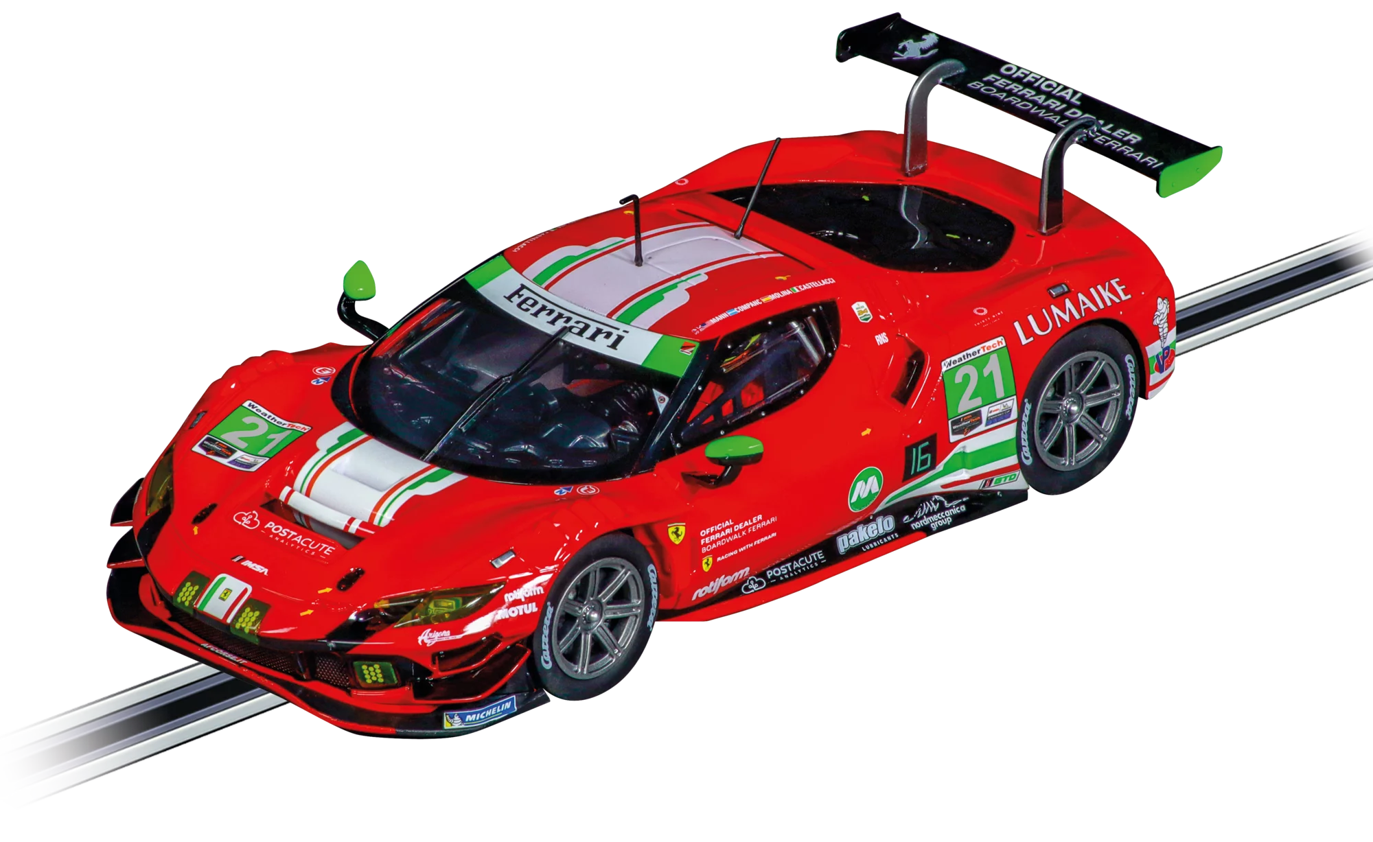 carrera-rc-ferrari-296-gt3-af-corse-no-21-digital-124-slotcar-1-24 image 1