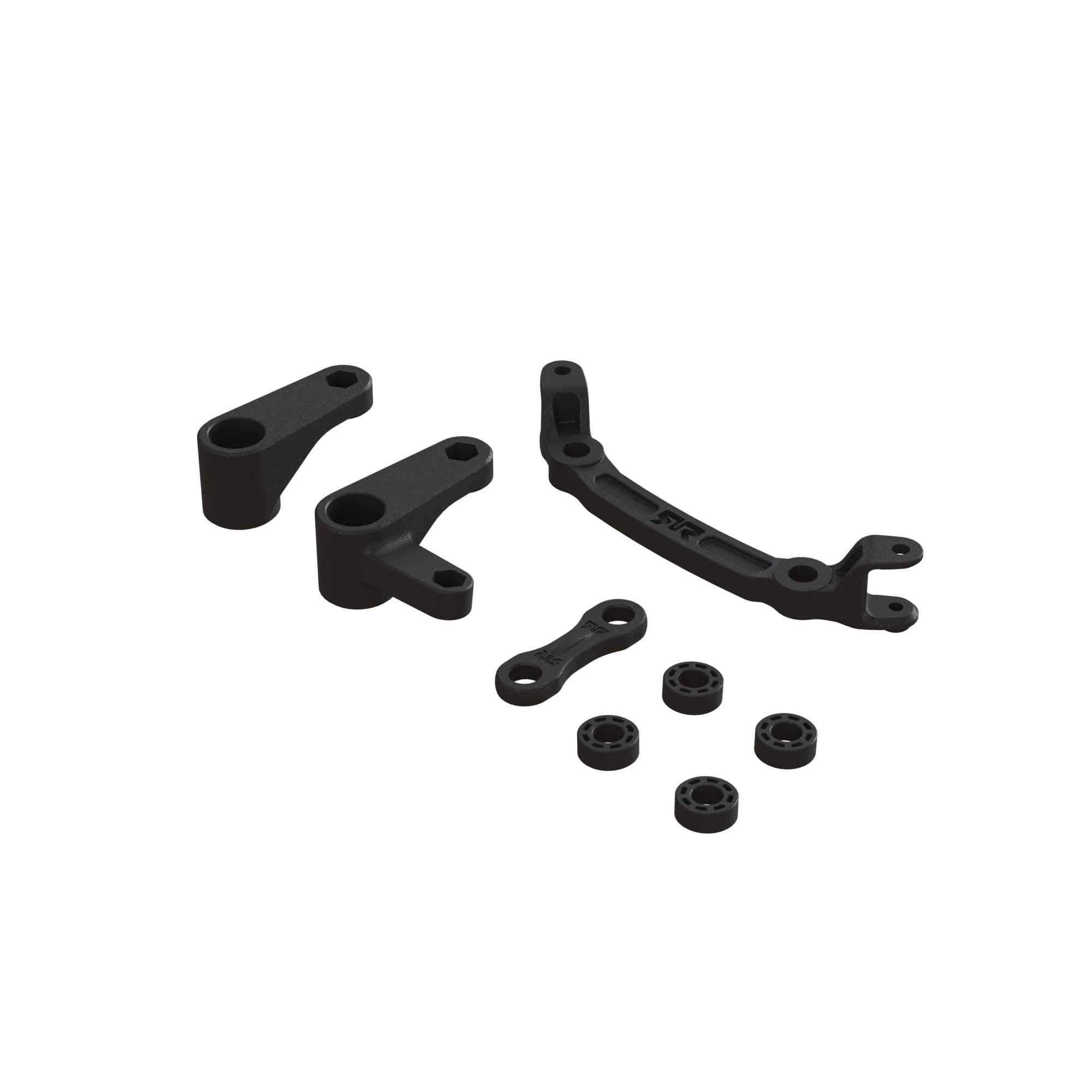 arrma-lenkungsteile-satz-servo-und-ackermann-link image 1