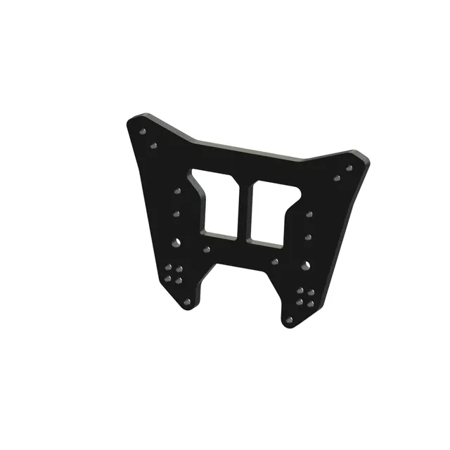 arrma-exb-aluminium-d-mpferturm-hinten-ara320581-schwarz image 1
