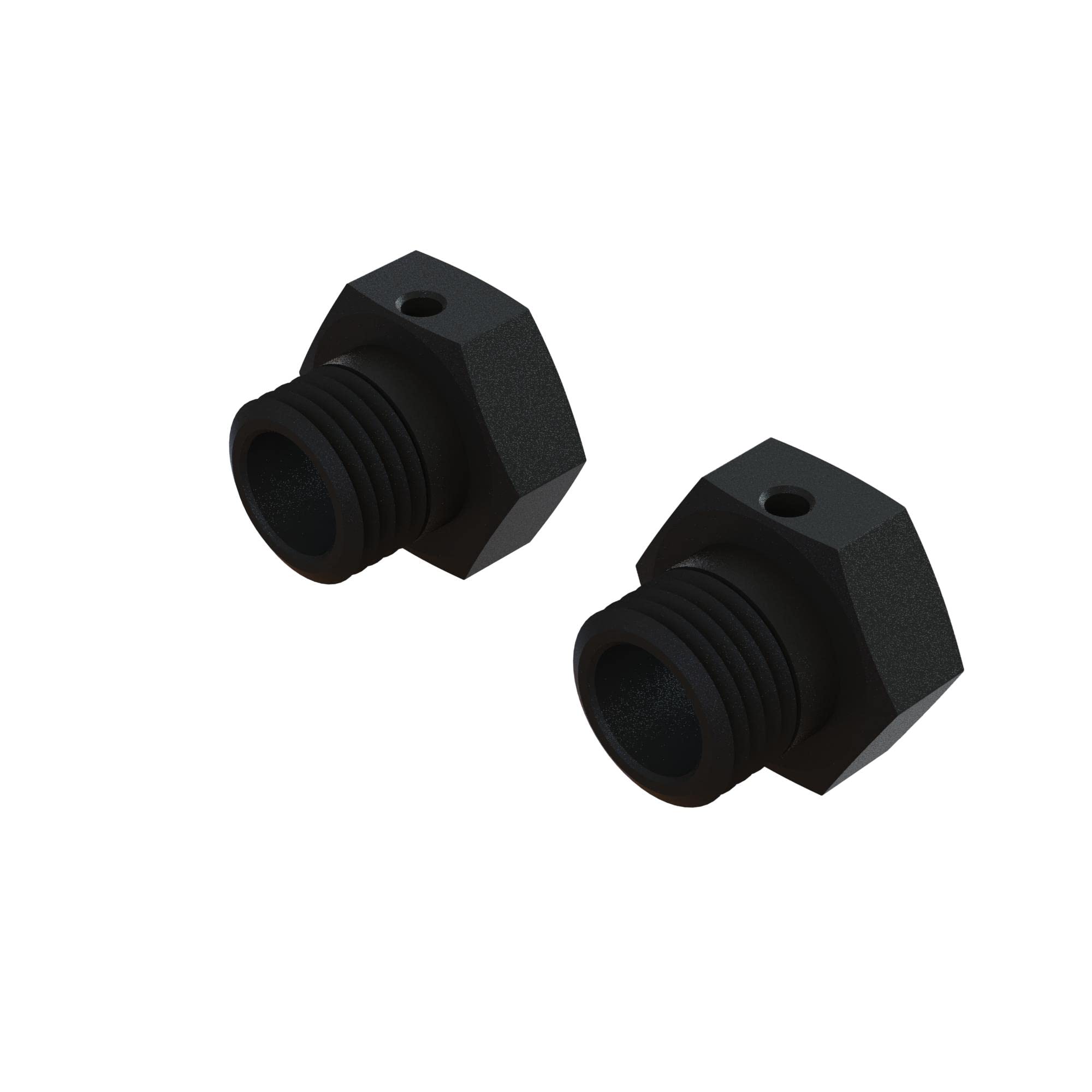 arrma-aluminum-wheel-hex-17mm-16-5mm-thick-schwarz-2-f-r-kraton image 1