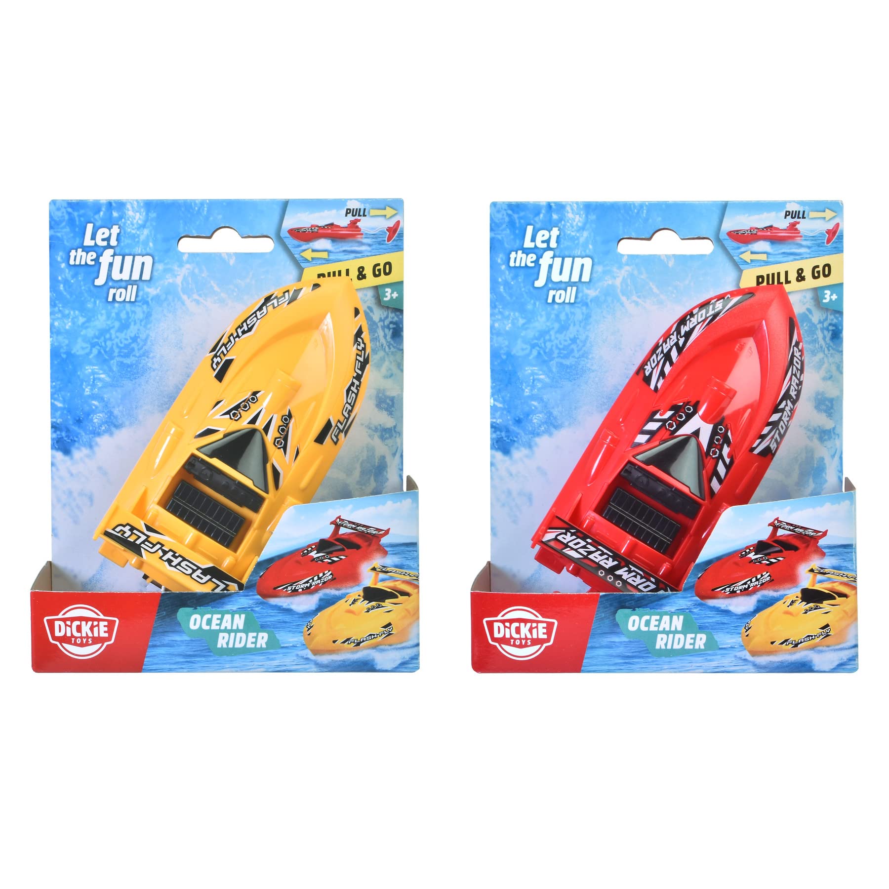 dickie-toys-ocean-rider-15-cm-aufziehboot-mit-lenkung image 7