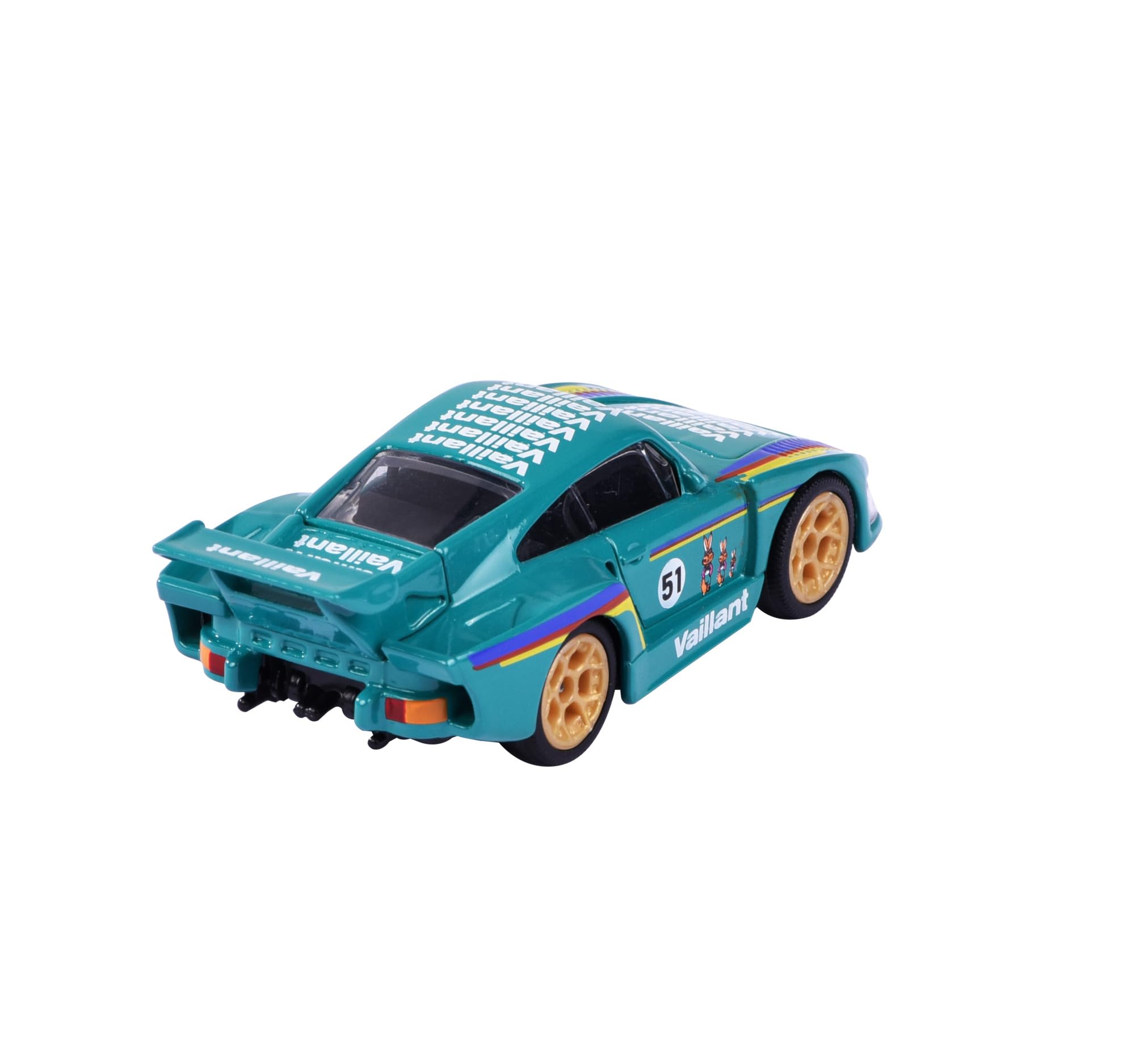 majorette-porsche-motorsport-deluxe-953-k3-modellauto-7-5-cm-gr-n-mit-sammelbox image 2
