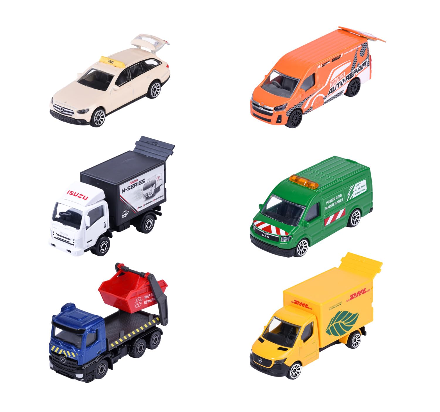 majorette-city-premium-die-cast-auto-7-5-cm-zufallsmodell-1-von-6 image 1