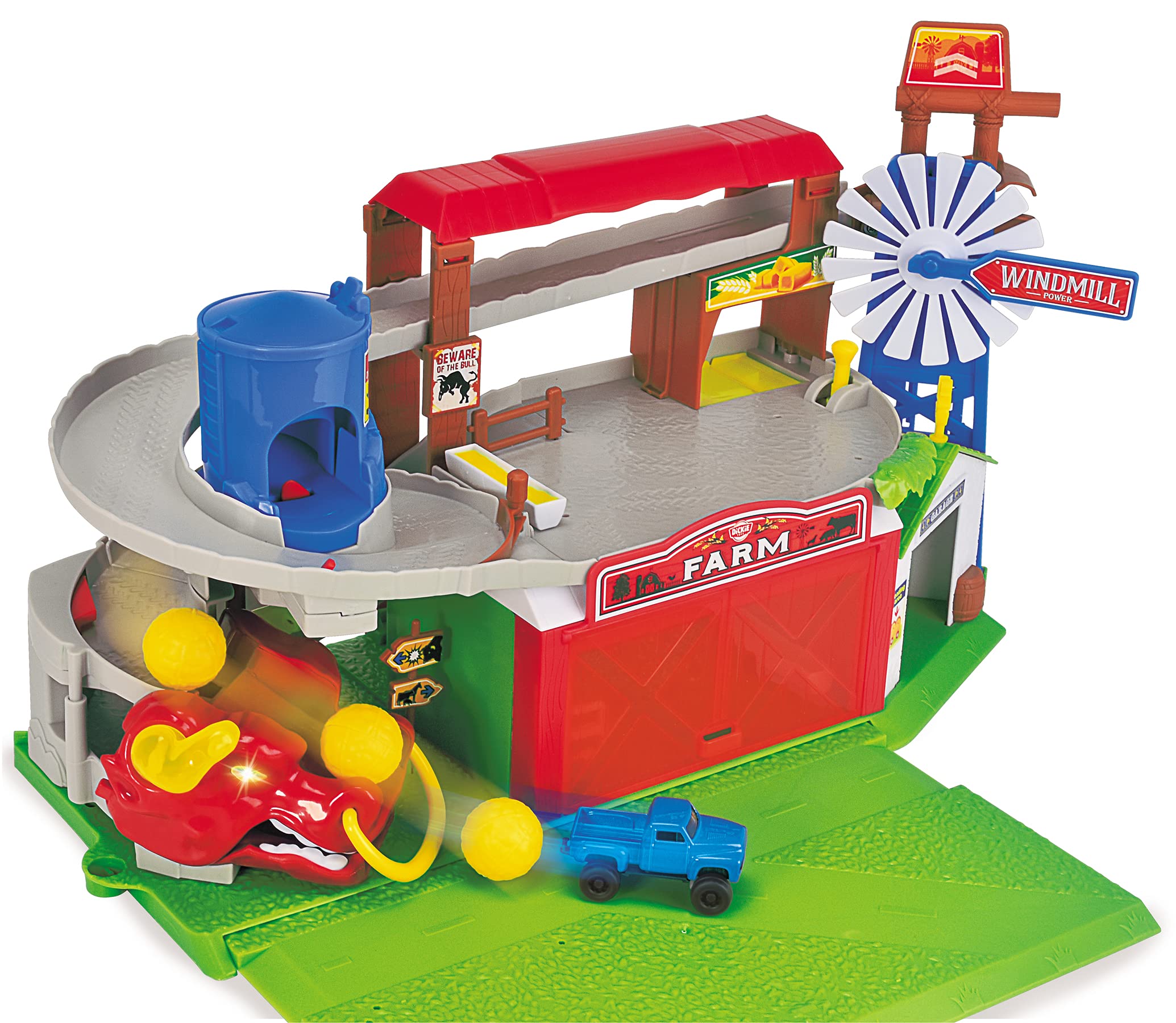 dickie-toys-bauernhof-spielset-und-parkhaus-203739003-mit-licht-sound image 2