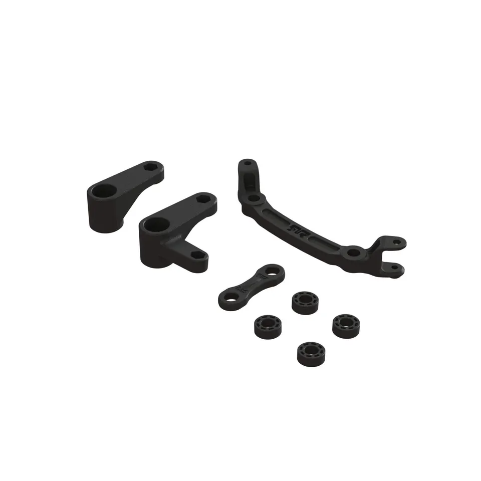 arrma-lenkungsteile-satz-servo-und-ackermann-link image 1