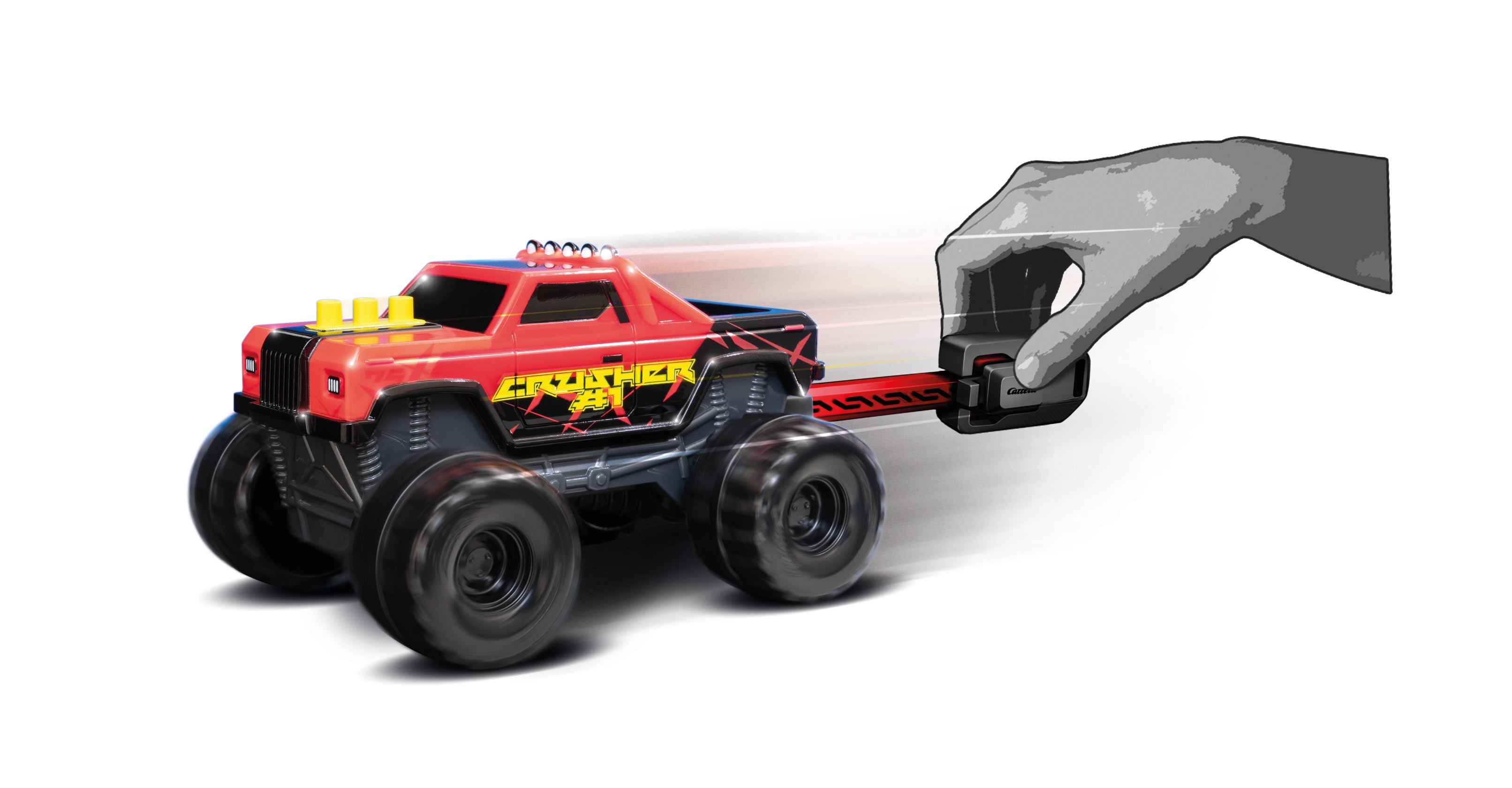carrera-rc-key-racer-monster-truck-crusher-pullback-auto image 1
