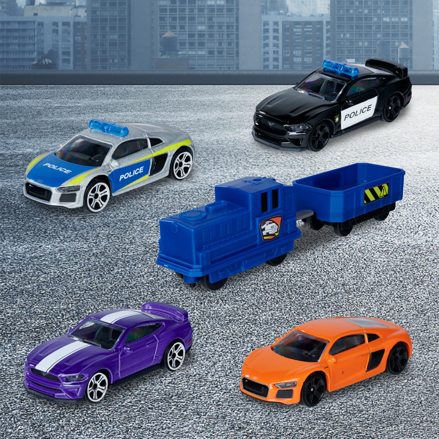 majorette-super-chase-center-5-st-ckiges-parkhaus-mit-spielzeugautos-zug-aufzug- image 6