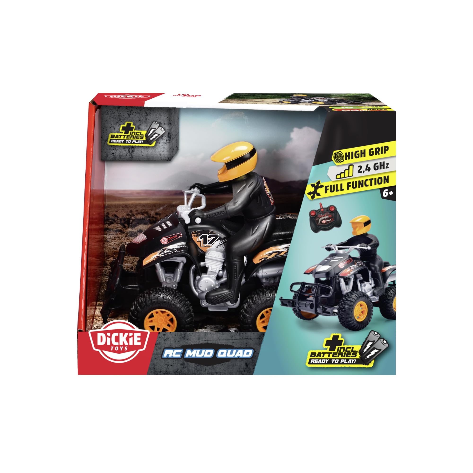 dickie-toys-rc-mud-quad-1-18-21cm-12-km-h image 7