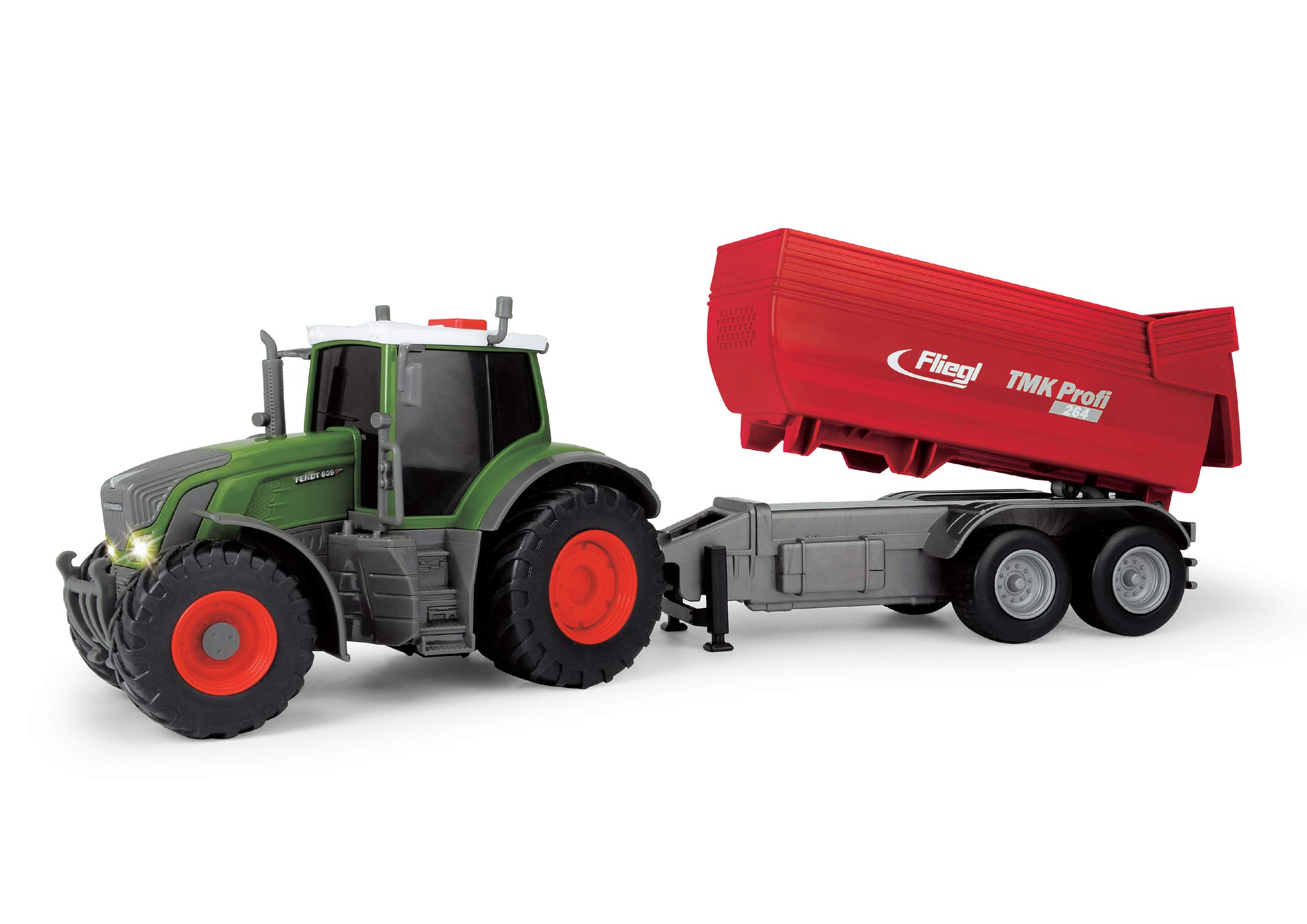 dickie-toys-fendt-939-vario-spielzeugtraktor-mit-fliegl-anh-nger-41-cm-mit-licht image 6