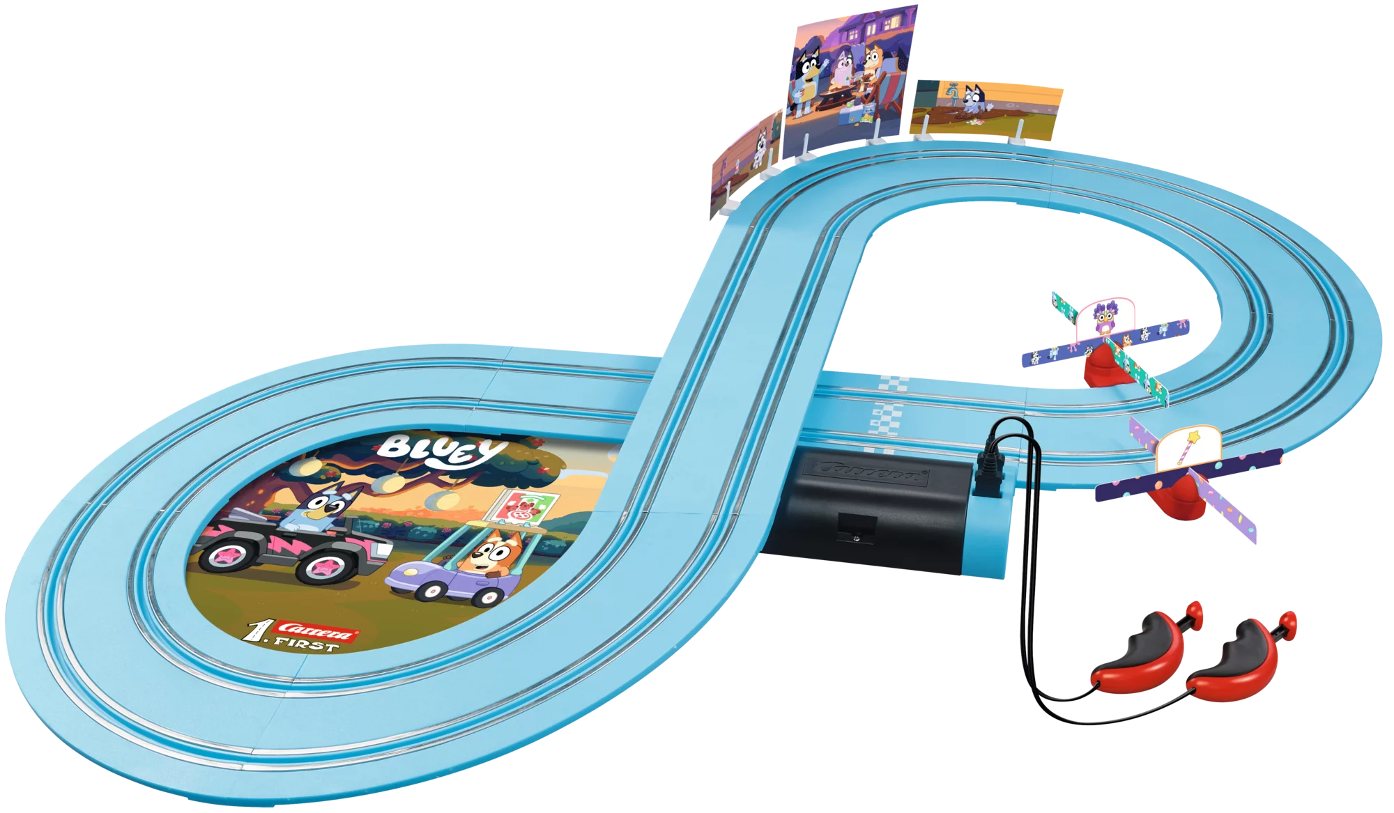 carrera-rc-bluey-bingo-race-carrera-first-bahn-set-2-4-m image 2