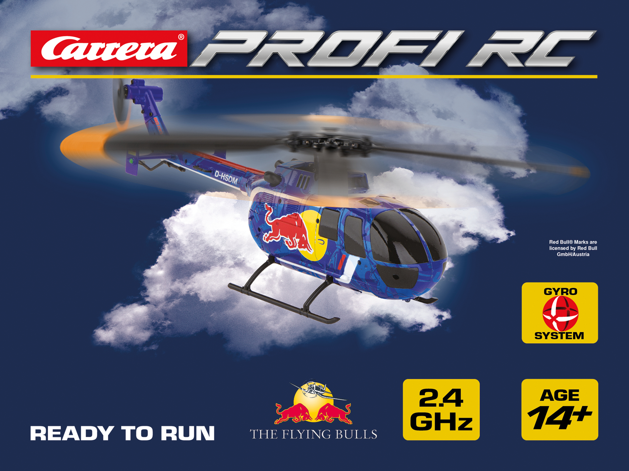 carrera-profi-rc-red-bull-bo-105-c-helikopter-2-4-ghz-rtf image 8